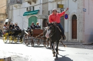 La Passeggiata - Fasano - Il sindaco guida il corteo